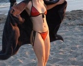 Essential Latex Itsy Bitsy String Bikini Small or X Small