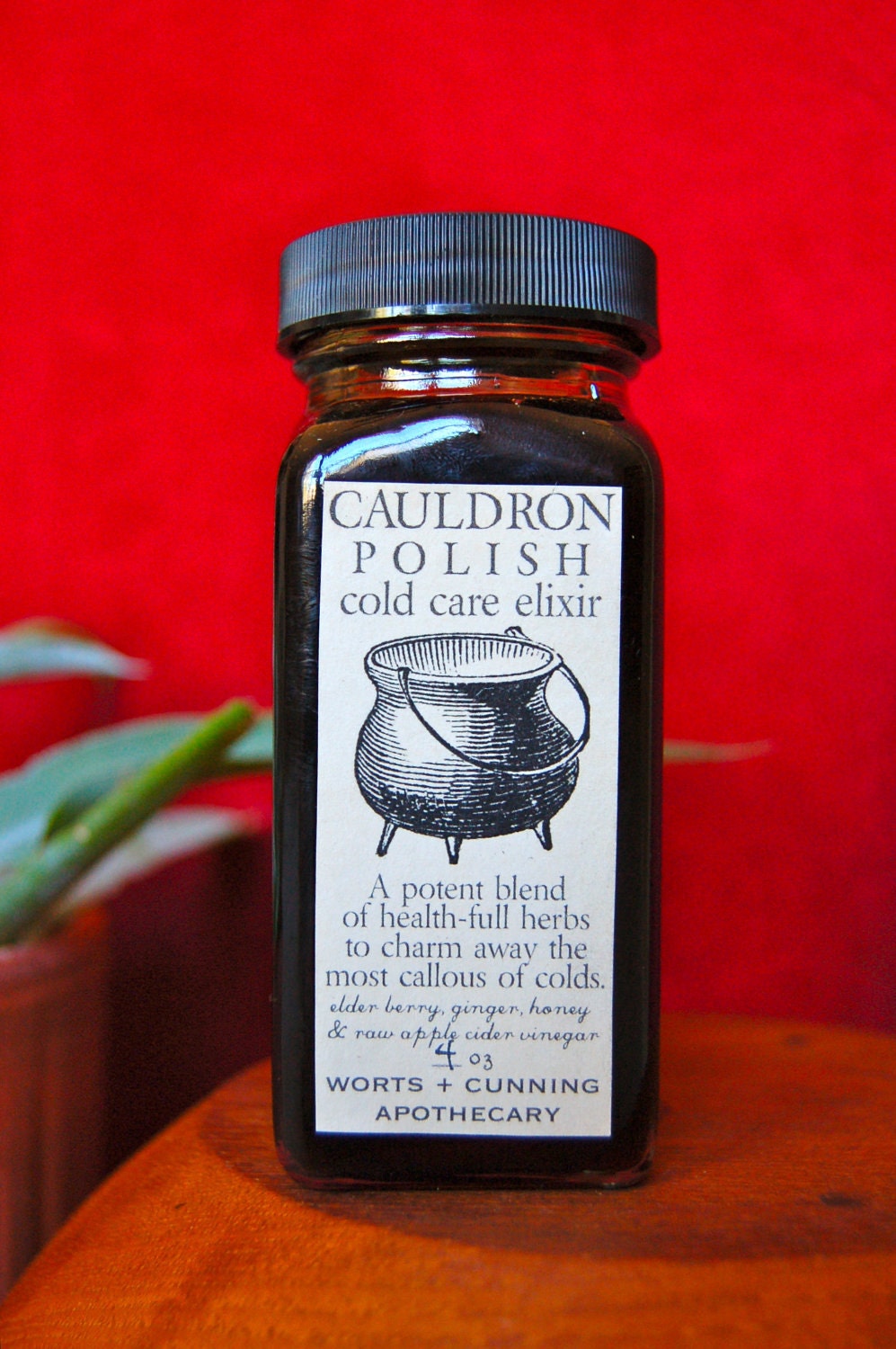 LAST CHANCE // Cauldron Polish Cold Care Elixir - Organic - 4 oz