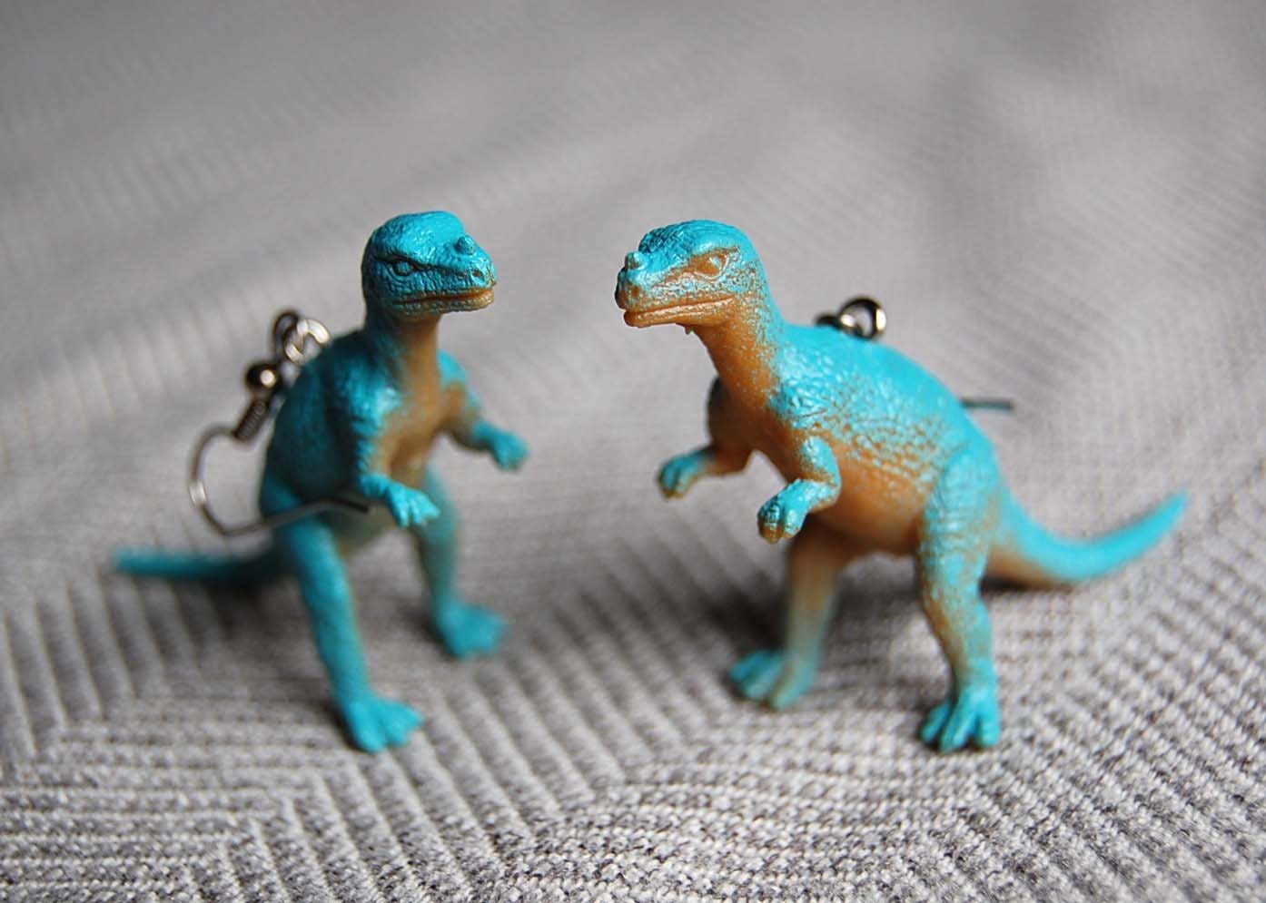 Dinosaur Rumble dinosaur earrings dinosaur jewelry