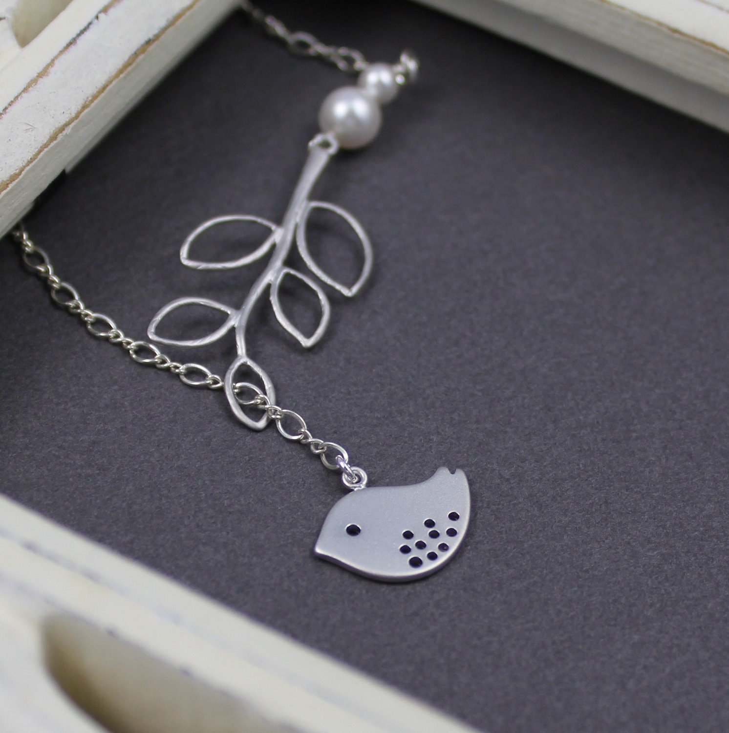 Mother Jewelry, Bridesmaid Necklace, NEW MOM Necklace, Swallow on Branch, Bridesmaid Gift,  Birthday, Best Friend
