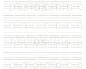 Pretty Calendar Printables - Homemaking Journal Forms - Organize Your Home and Schedule - Weekly, Monthly Calendars, To Do Lists