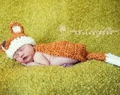 Newborn Crochet Hats, Crochet Baby Hat, Baby Hats, Baby Boy Hats, Crochet Newborn Hat, Knit Baby Hat, Fox Hat, Newborn Girl Hat