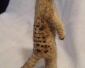 Custom Order Your Favorite Animal Needle Felted Meerkat Wool Sculpture