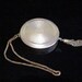 Antique Purse 1920s Dance Purse Powder Compact Art Deco Compact Wristlet Compact Silver Compact Purse