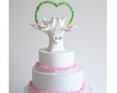 Wedding Cake Topper Love Birds - Ready to Ship