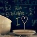 Cafe Photo 8 x 10 Print. Cups, Heart, Love, Blackboard, Cafe, Coffee, Tea, White, Black, Chalkboard, Valentine