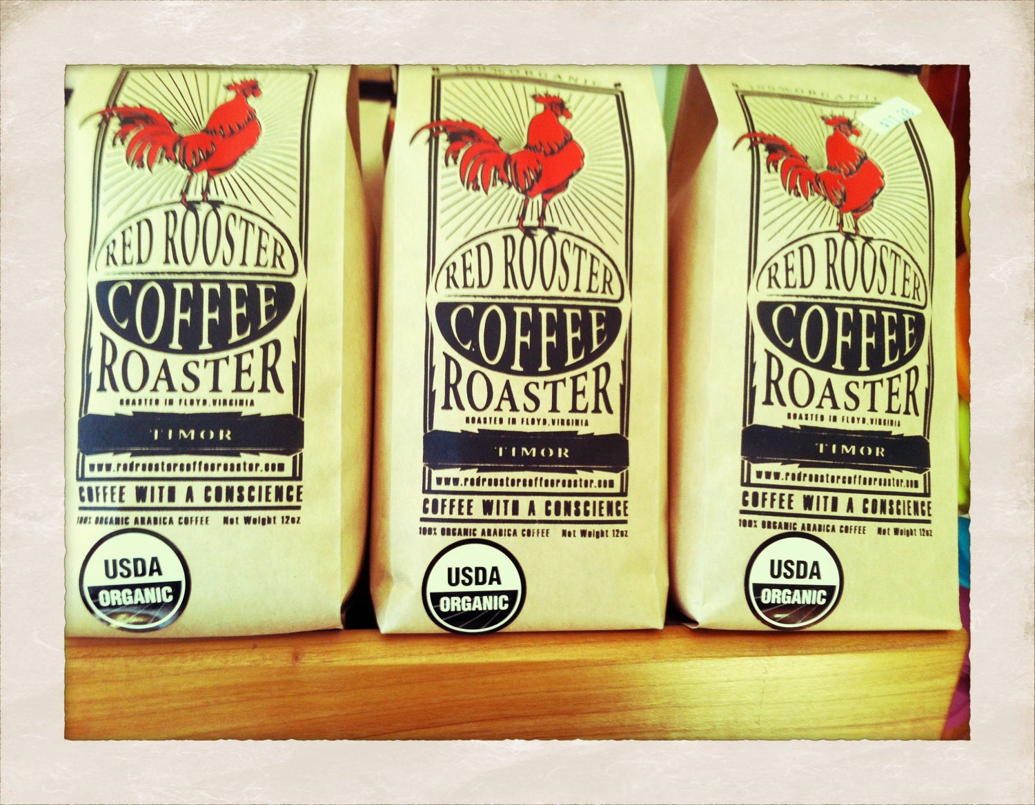 TIMOR Maubesse- Whole Bean, Freshly Roasted, Organic Coffee, 12oz- Medium Roast
