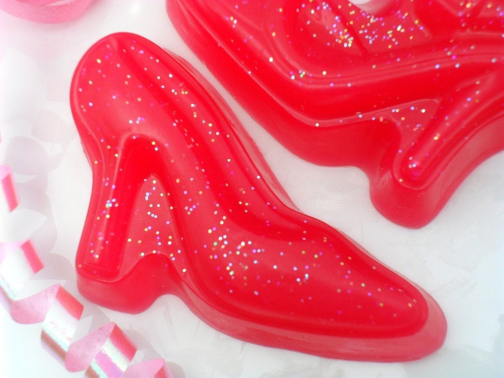 HEELS SOAP FAVORS - 10 Favors - Birthday Party Favor - Baby Shower Favor - Wedding Favor