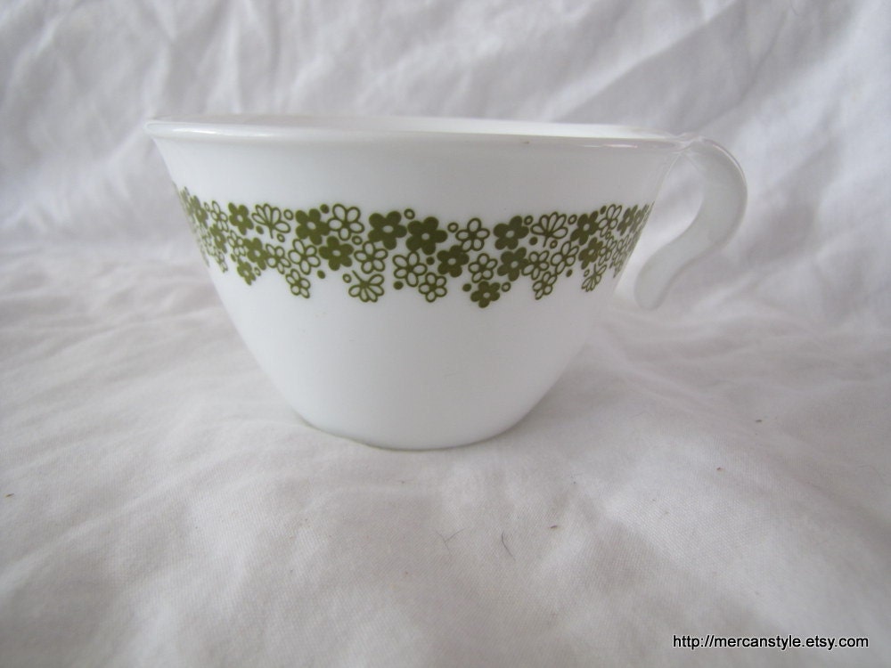 PYREX Cup Corelle Spring blossom pattern