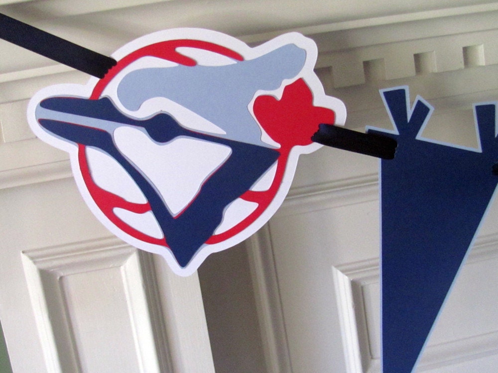 Toronto Team Pennant Sports Banner featuring the Maples Leafs & Blue Jays