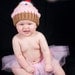 Baby Cupcake Hat, Newborn Girl Crochet Unique Photo Prop