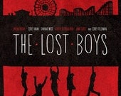 The Lost Boys - Minimal Style 12x16 Vampires Print