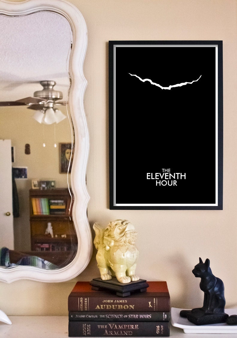 The Eleventh Hour // Doctor Who Poster // 11x17 Minimalist Geek Art Print