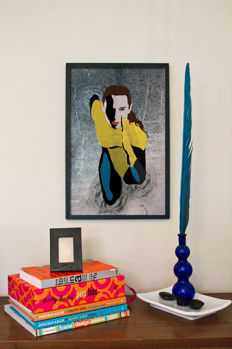 Shadowcat - X-Men Comic Inspired Character Poster Series - 11x17 Retro Art Print