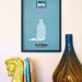 The IT Crowd Quote Poster: "Kick Ass and Drink Milk" - 11x17 Fine Art Print