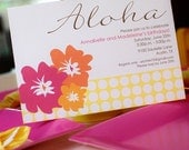 Luau Birthday Invitation - Custom PRINTABLE Aloha Summer DIY Invitation - by anna and blue paperie Il_170x135