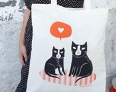 Love Cats Tote bag - (limited edition)