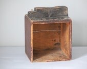 Primitive Wood Box