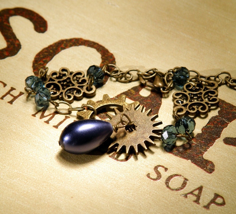 Steampunk Dreams Bracelet 9" Adjustable