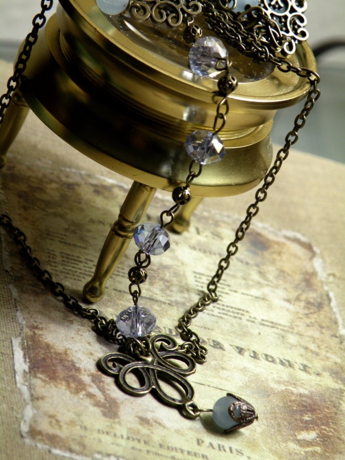 Dusk to Dawn in Victoria Necklace 12" - 14" Adjustable