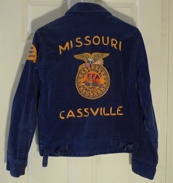 FFA Jacket Owl Patch personalized Neil Steward by plattermatter