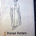 Workbasket 9149 Women Dress 1950s Vintage Pattern