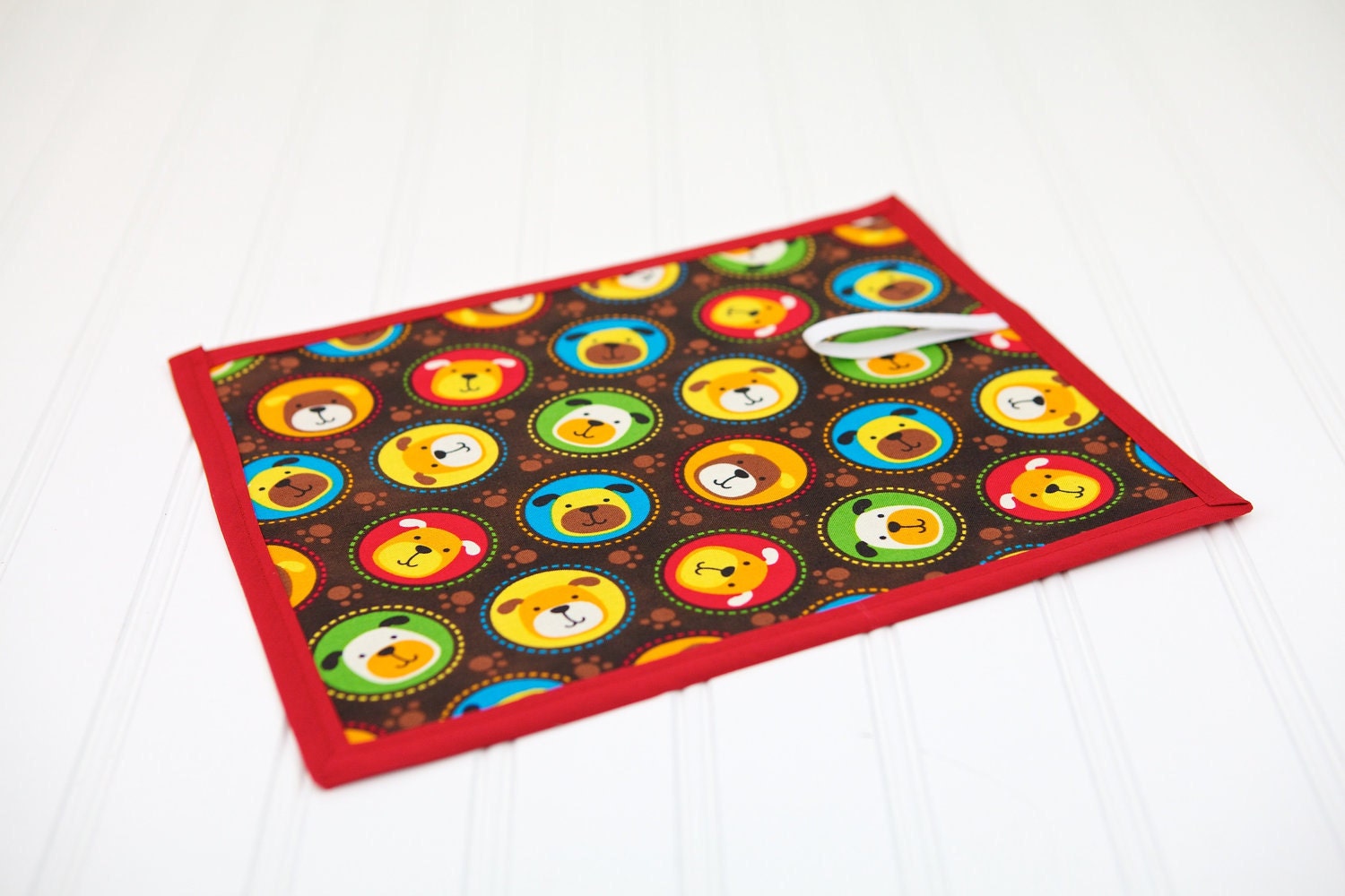 Boy or Girl Toy Dog Print Chalkboard Mat Reusable Art Toy
