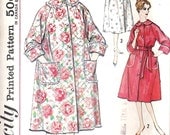1960s Misses Robe Vintage Sewing Pattern, Simplicity 3216 bust 34"