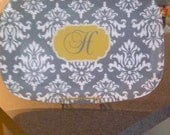 Personalized Melamine Platter/ Tray with Monogram - Wedding/ Hostess Gift
