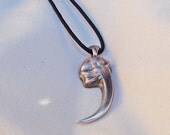Eagle Talon Pendant Silver Handmade