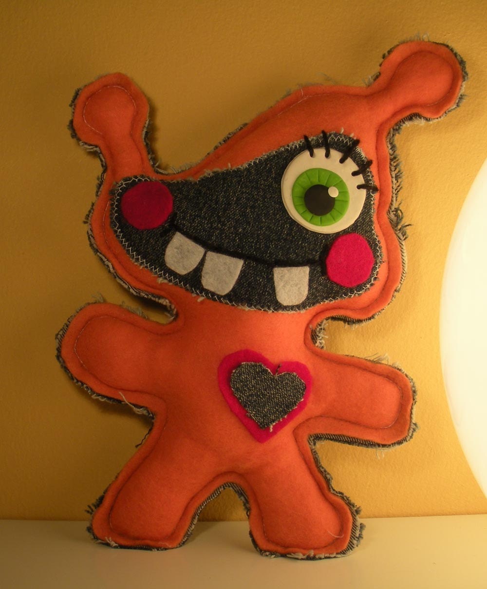 Halloween One Eyed Little Monster - Plush Toy for Teens