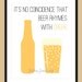 Beer Art Print