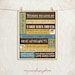 Words to Live By 8x10 Print