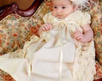 Brittney's Blessing Dress Thread Crochet Pattern (954)