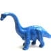 Blue Diplodocus Dinosaur Figurine, Blue Diplodocus Home Decor, Dinosaur Statue