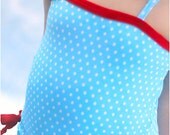La Jolla One-Piece Swimsuit: Girls Swimsuit Pattern, Baby & Toddler Swimsuit Pattern, Bathing Suit Pattern