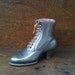 Vintage English Victorian Ankle Boot Pin Cushion