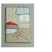 RED BERRIES, Mini Textile Art, Embroidery Art, Wall Art