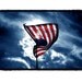 American Flag, Blue Sky, still life, Patriotic, Soldier Appreciation, Independence Day, Fourth of July, Fine Art Print 8X10