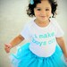 I Make Boys Cry.. Funny Baby Onesie -Toddler Tee also available - Your Color Choice