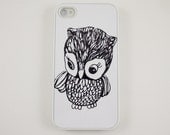 Little Owl iPhone 5 Case, iPhone 4 case, iPhone 4s Cover , Hard Plastic iphone 5 Cover, cases