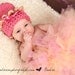 Newborn Infant Baby's 1st Tutu for Photo Props, Baby Shower Gifts, or Welcome Home