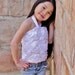 Fabric Ribbon Tie Tops for Babies, Toddlers, Girls up to a 23" Chest Measurement for Tutus, Denim, & Shorts