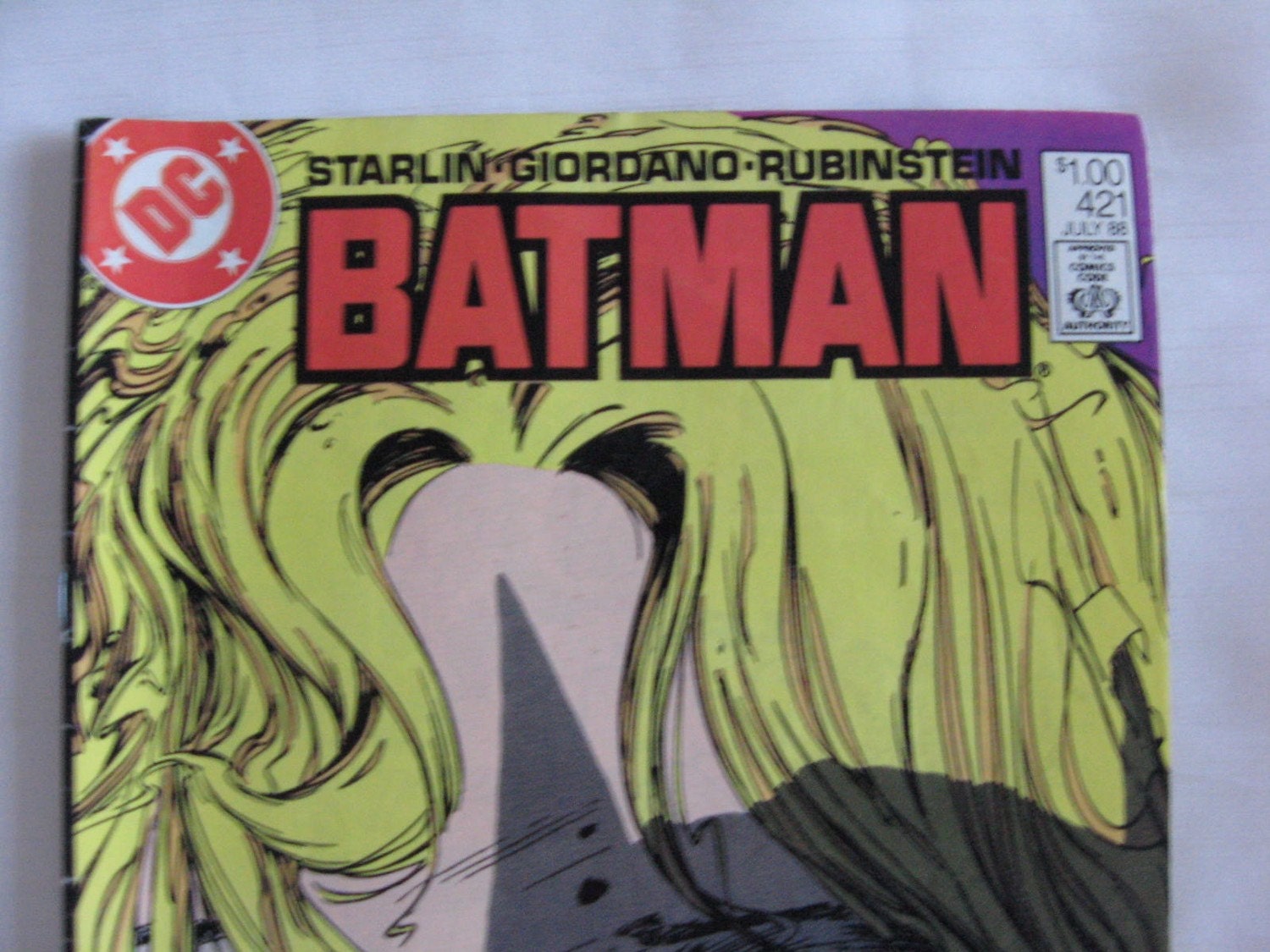 DC BATMAN Comics 421 July 88