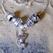 Egyptian Necklace. Sterling silver charm necklace.