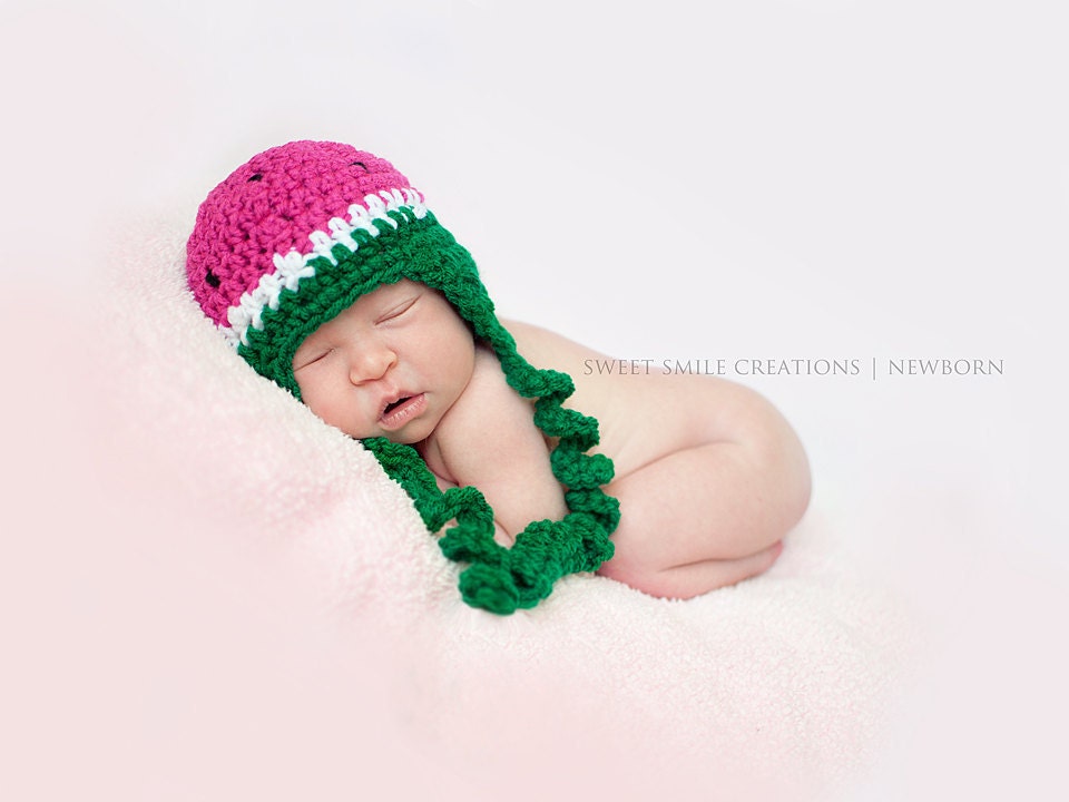 Watermelon Hat - Custom Order