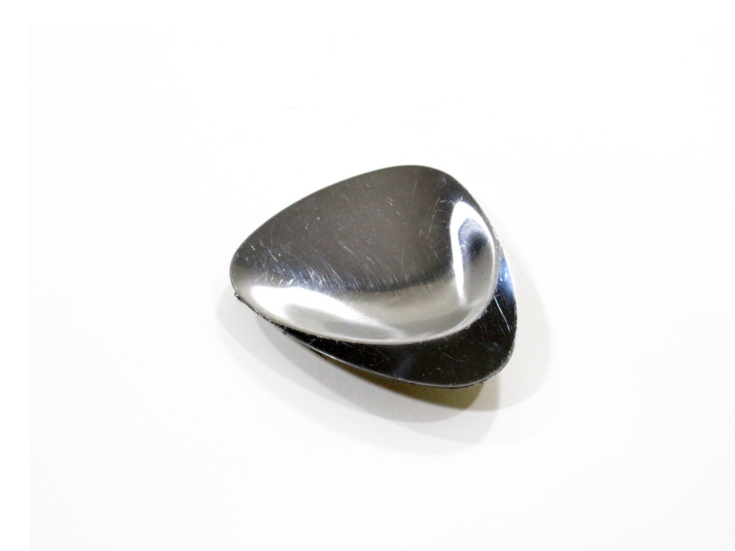 CLEARANCE SALE - Danish Modern Stainless Steel Candle Plate