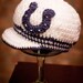 Indianapolis Colts Inspired Crocheted Baseball Cap (Newborn - Children Size) (Made to Order)