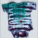 Tie Dye Organic Cotton Onesie - ZOMBIE - Newborn Size