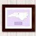NORTH CAROLINA art print Family history Home decor - Custom text Wedding gift Bridal shower Housewarming gift Larger for wedding guest book